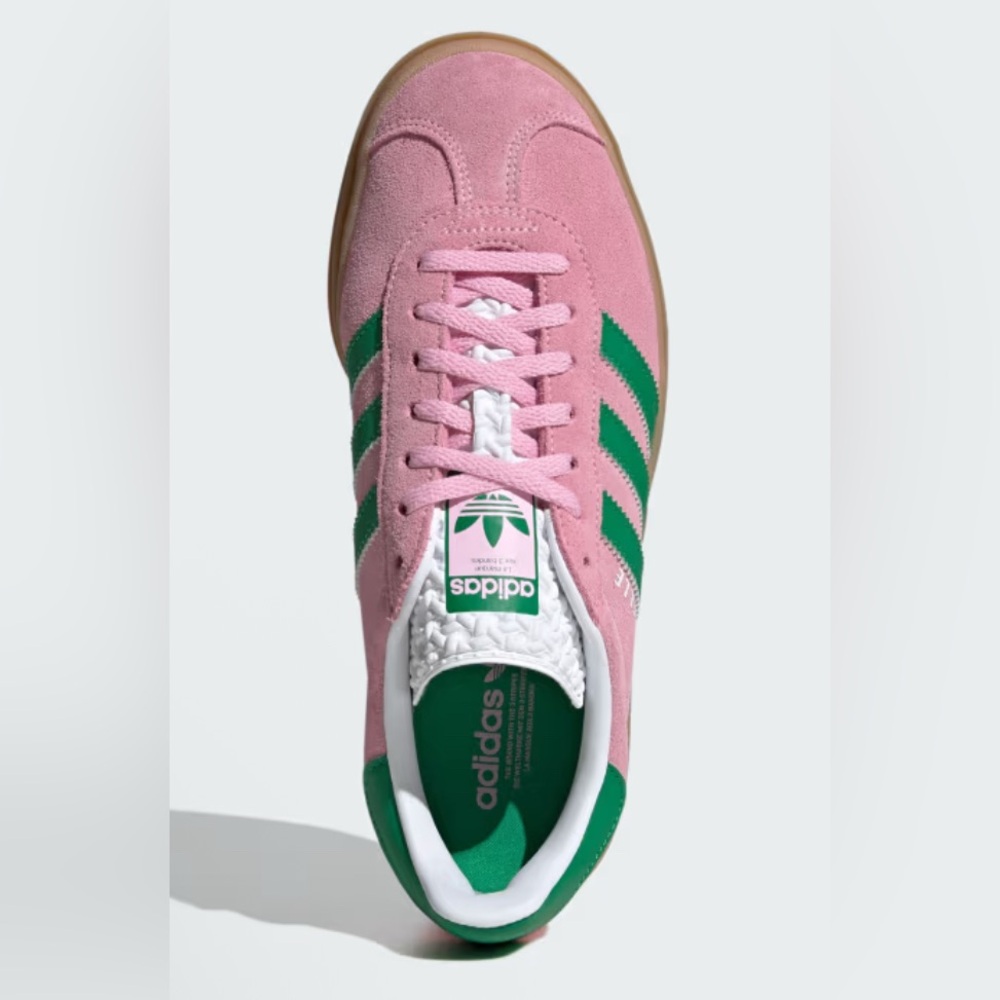 NWT [Adidas] Gazelle Bold Suede Sneakers Tennis Shoes Women’s 5.5 / Men’s 4.5 - Picture 6 of 16